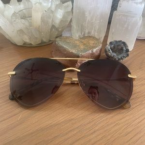 Diff Lennox Aviator Sunglasses
